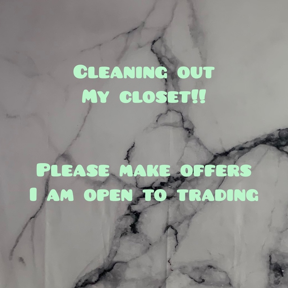 CLEANING OUT MY CLOSET